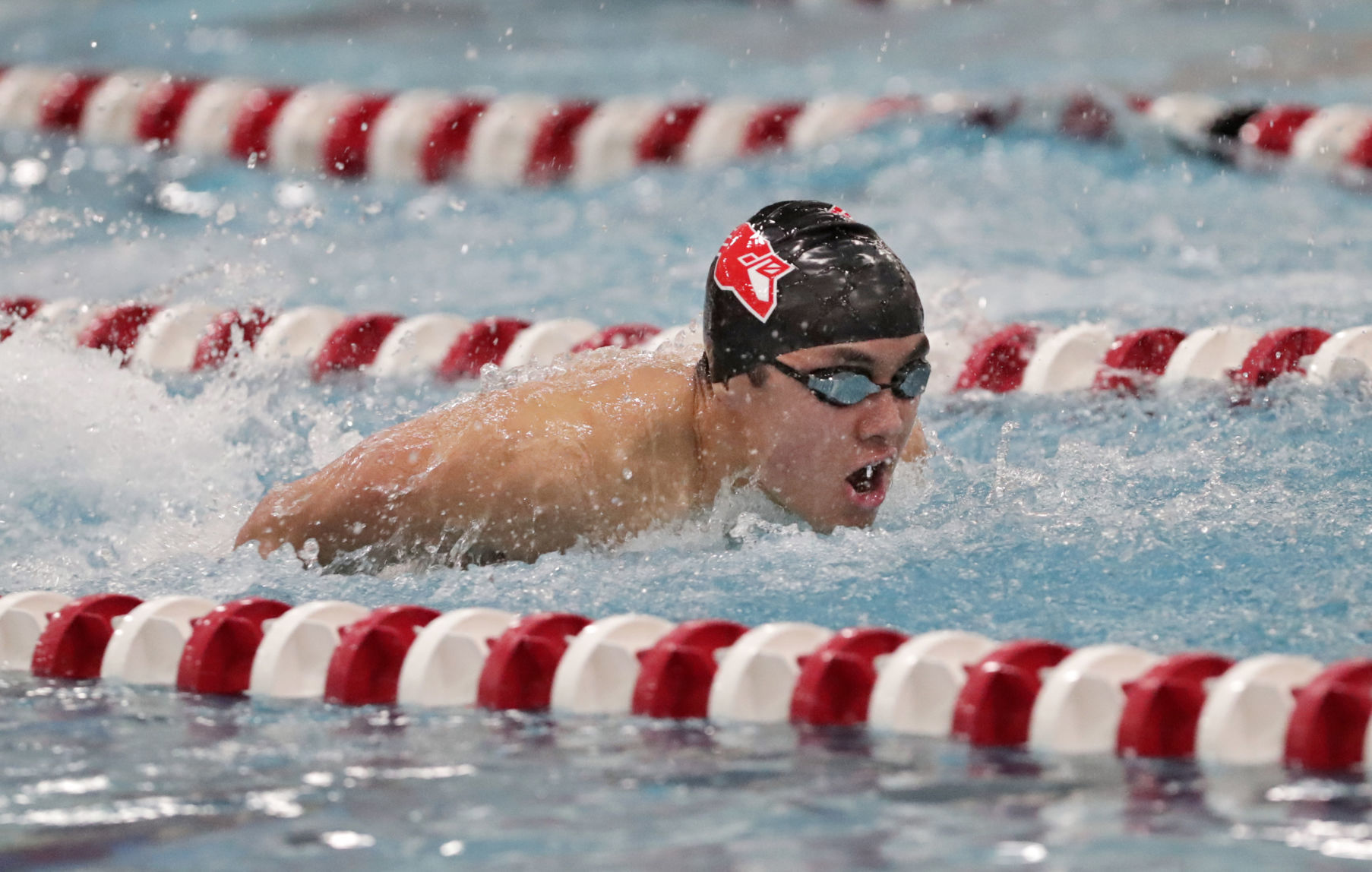 WIAA Division 1 sectional boys swim meet